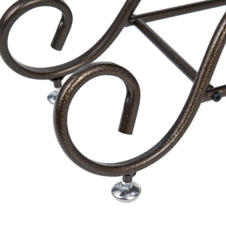 Cello Shape Wine Bakers Rack, Freestanding Wine Rack With Storage Bottle, Wine Storage Home Bar For Liquor And Wine, Organizer For Kitchen, Dining Room